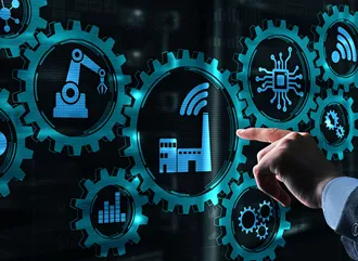 Science in cogs on a virtual board
